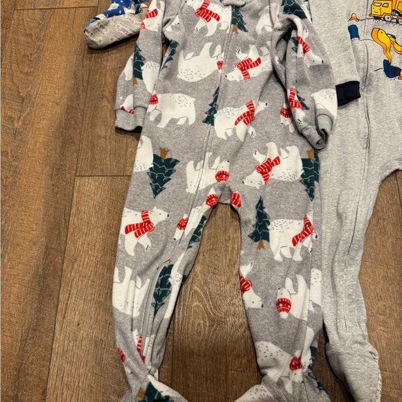 Bundle of Toddler Boys Clothes Size 3t - Sleepers and Shirts - Picture 2 of 10